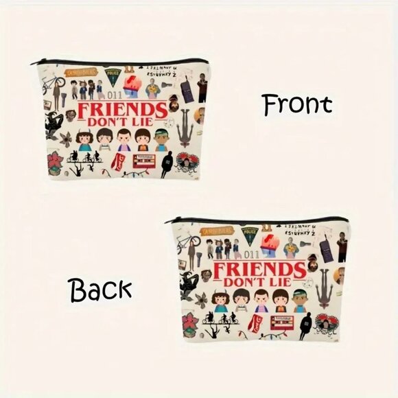 NWT Stranger Things Zip Pouch - Picture 3 of 4